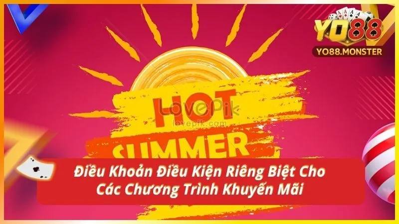 Điều Khoản Điều Kiện Riêng Biệt Cho Các Chương Trình Khuyến Mãi